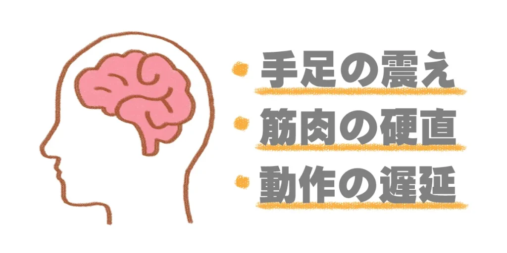 パーキンソン病は中枢神経に影響を与える疾患