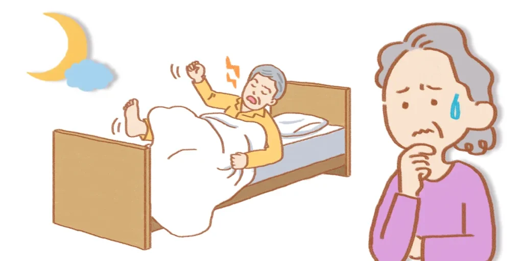 家族のレム睡眠障害を見かけたら十分な注意を