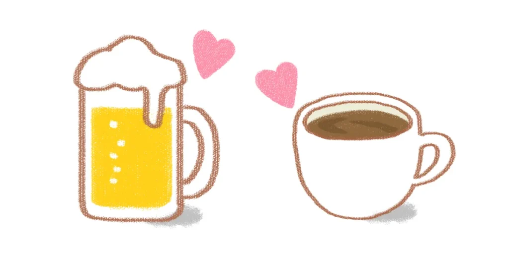適度なカフェインとアルコールの摂取はパーキンソン病の発症リスクを下げる