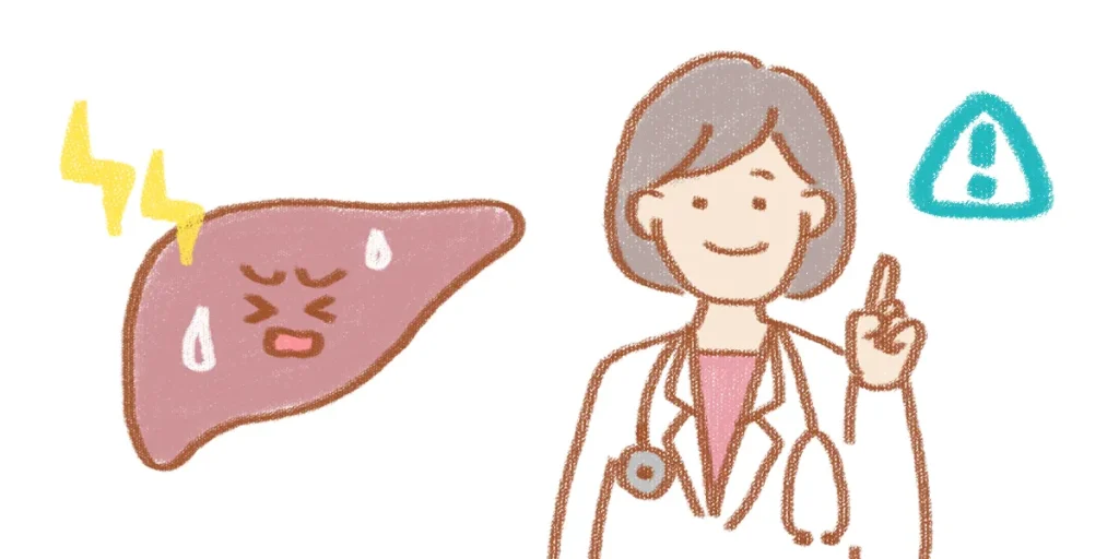 定期的な検査を促す医者の画像