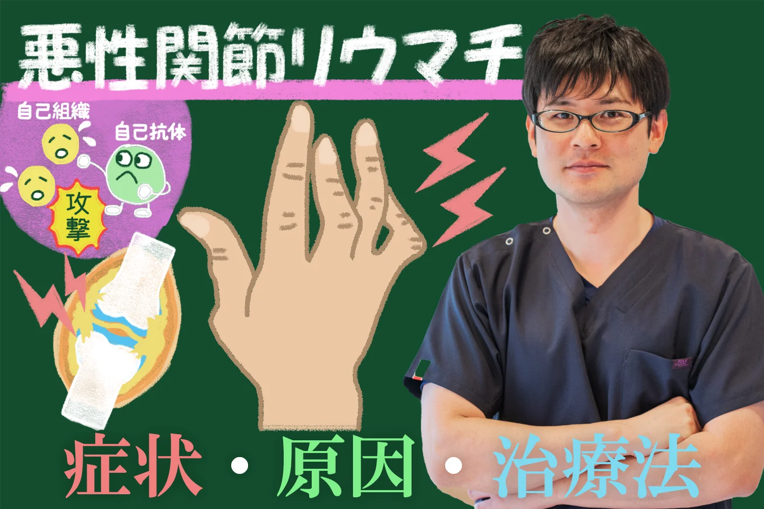 悪性関節リウマチの症状・原因・治療法を分かりやすく徹底解説します