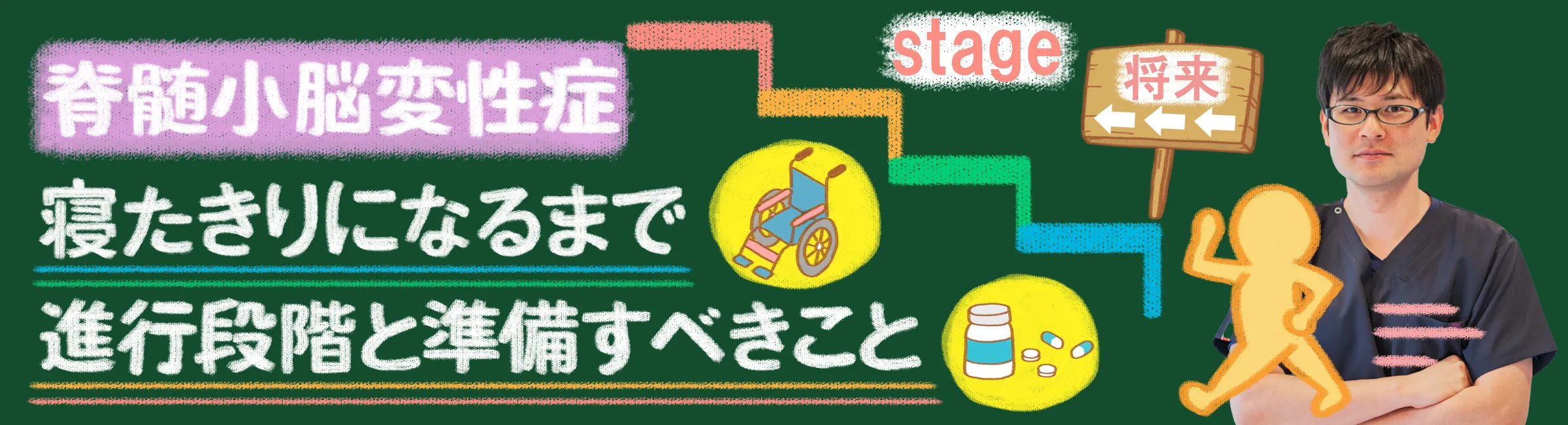 脊髄小脳変性症｜発症からどのくらいで寝たきりになる？進行段階を詳しく解説